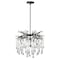 Cwi Lighting Anita 6 Light Chandelier With Black Finish 1094P26-6-101 - alternate 3